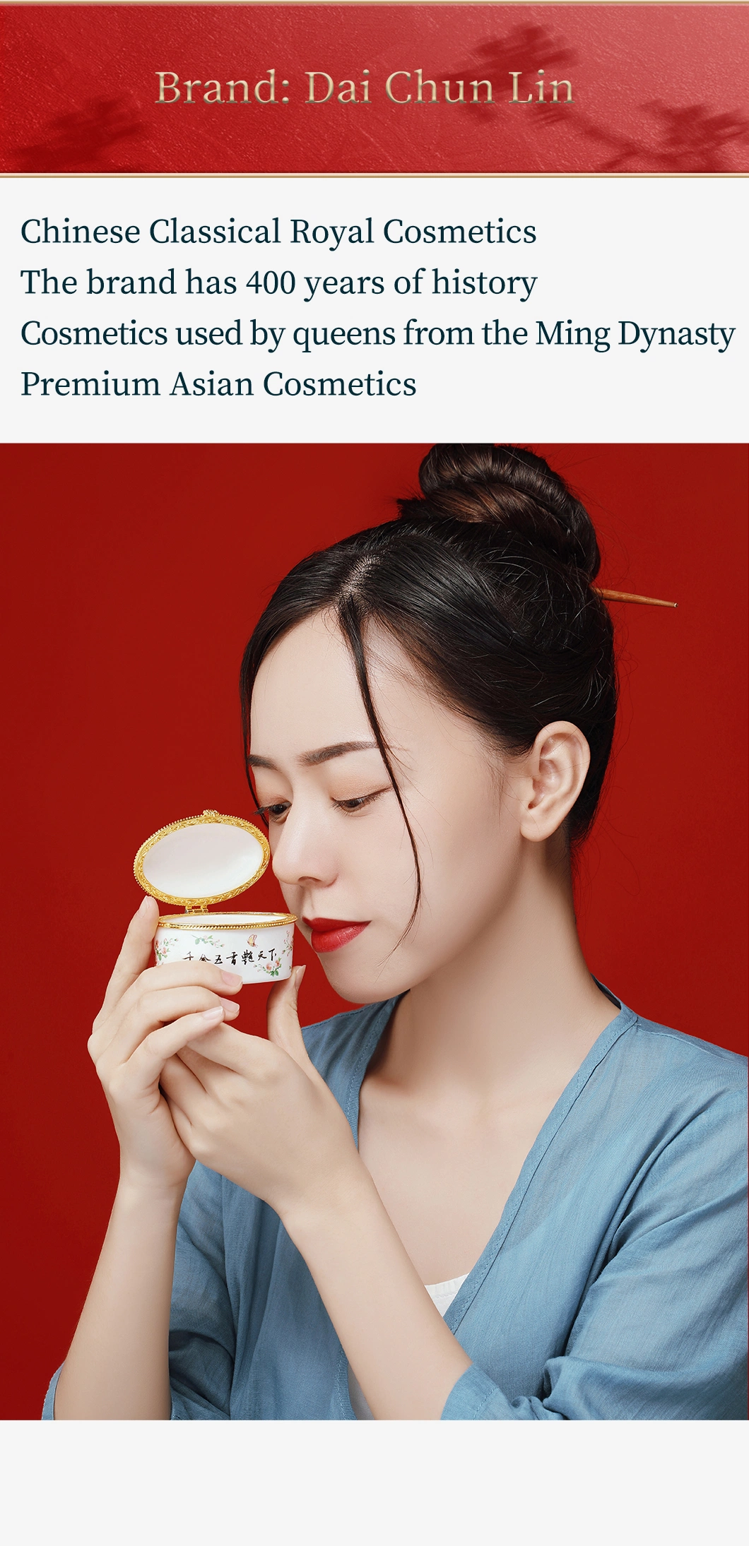 Ancient Chinese Royal Facial Powder Beauty Powder Makeup