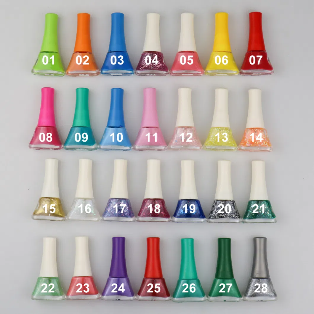 Custom Logo Low MOQ Private Label Non Toxic Nail Polish for Kids