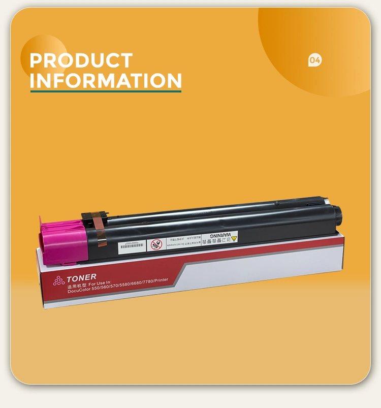 Compatible for Use in Xerox Color 550 560 570 Toner Cartridge