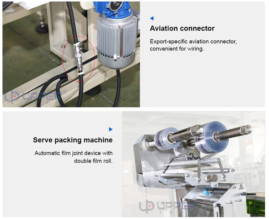 Automatic Feeding Lump Chicken Essence Collecting Packing Machine Upper Cellophane Wapping Food Cartoning Machine